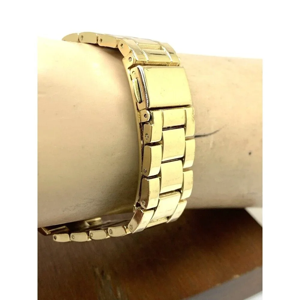 Juicy By Juicy Couture Women's Watch JC/5000 Quartz Black Gold Tone Steel 38mm